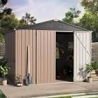 8 ft. W x 6 ft. D Metal Storage Shed