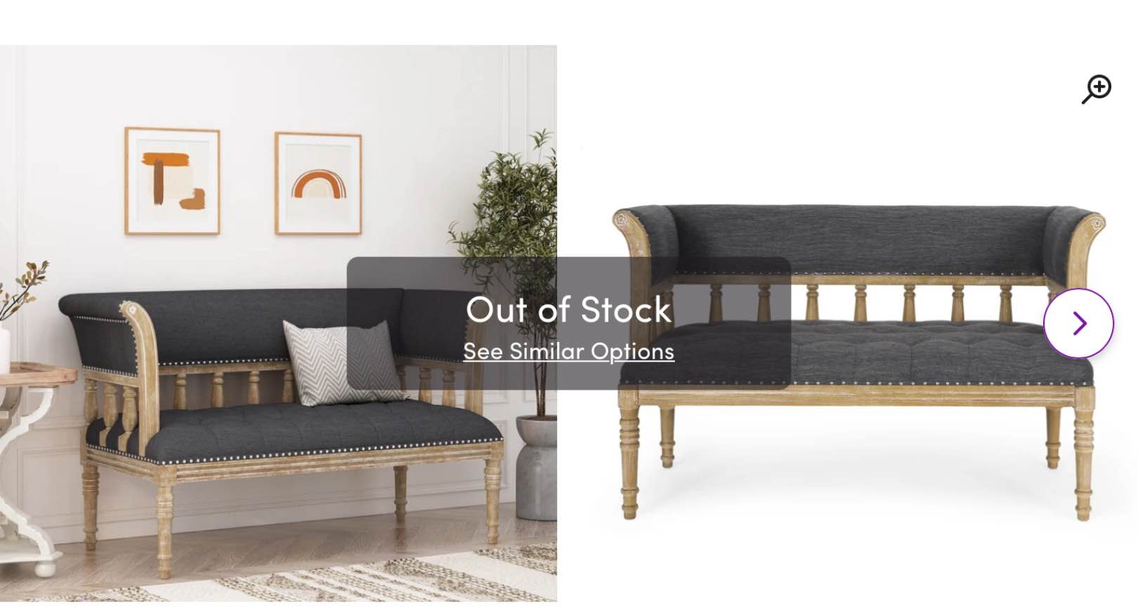 Elland 56.25" Flared Arm Loveseat