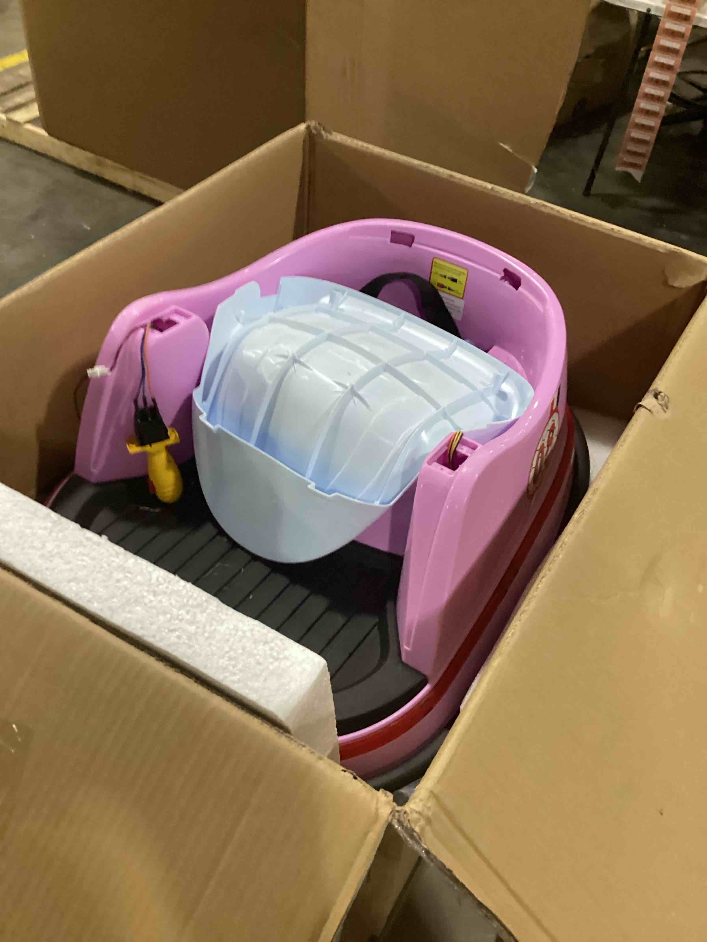 Kulamoon 12V 1 Seater Bumper Car Battery Powered Ride On Toy Car