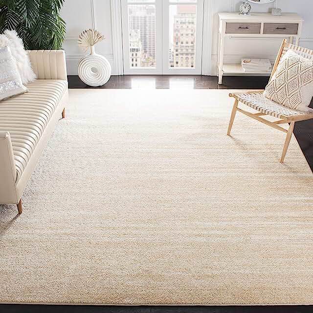 Letitia Striped Ivory Area Rug
