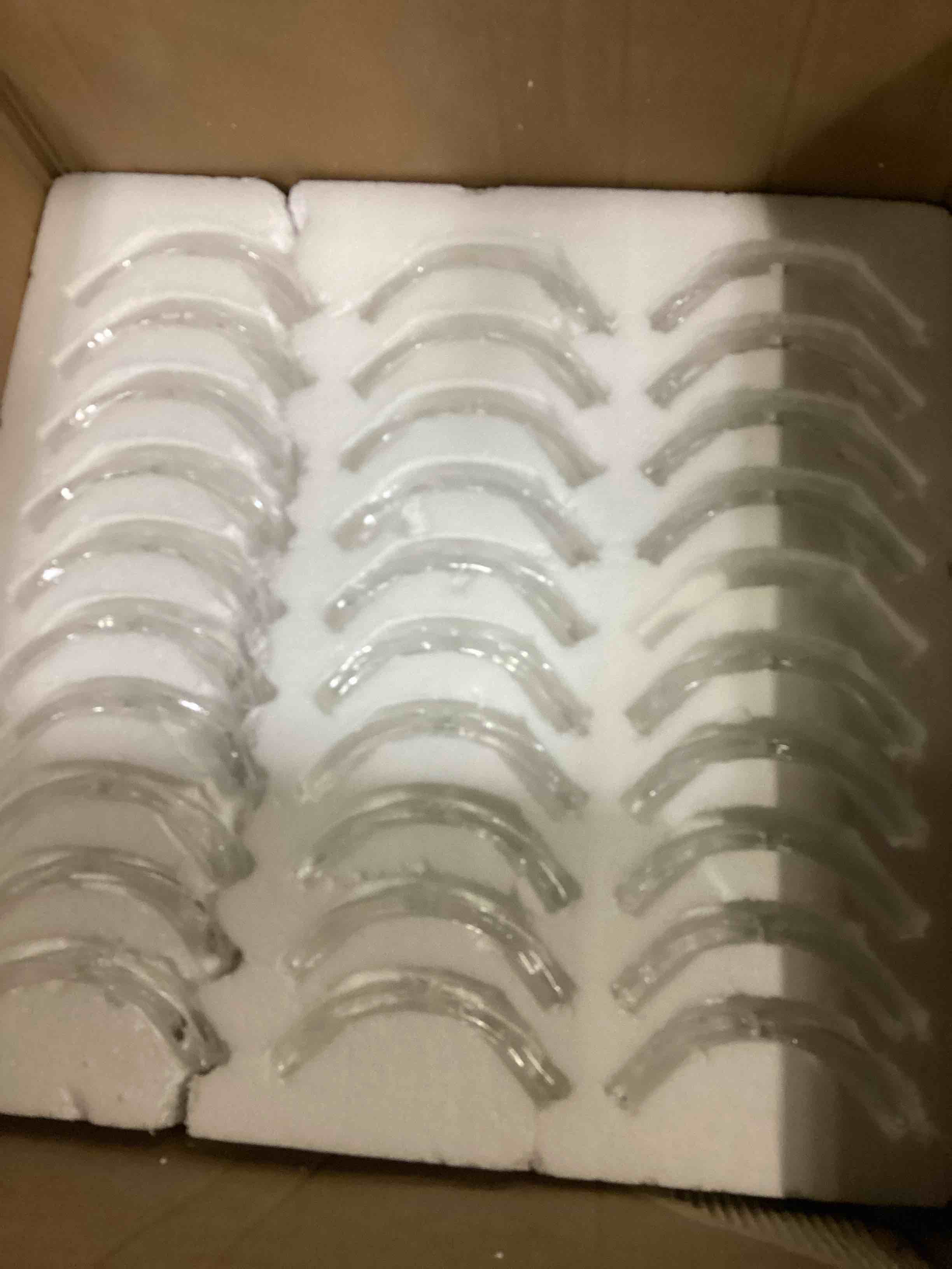 Modern Crystal Chandelier 23.6" Gold Ring Pendant Hanging Ceiling Light