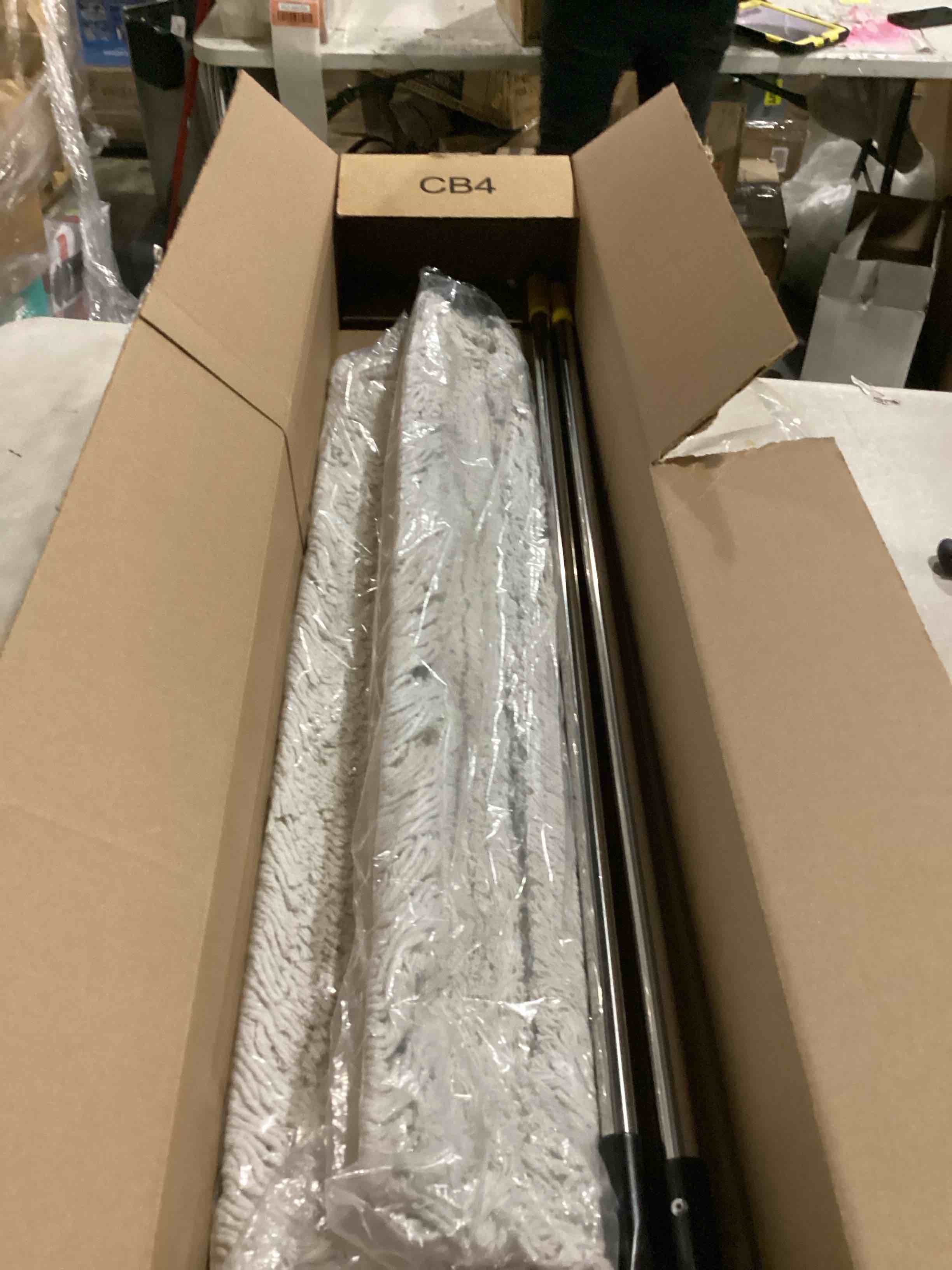 Suclain 2 Pack Dust Mop 43" 36" Commercial Dust Mop Floor Sweeper