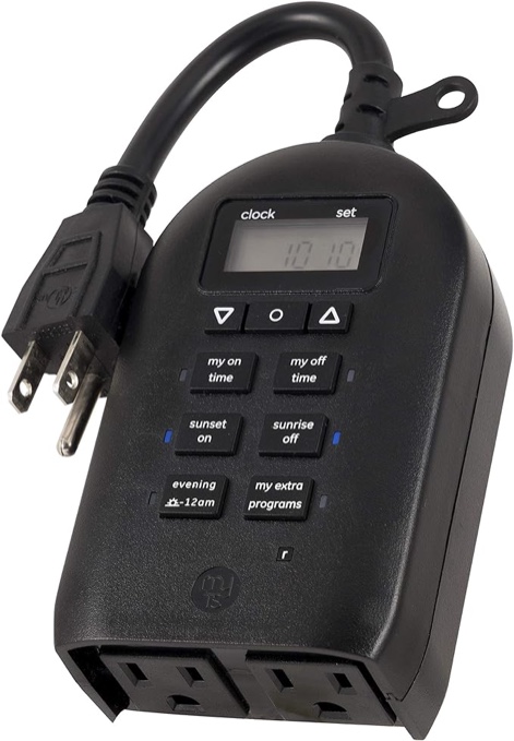 myTouchSmart Outdoor Programmable Timer (2 Outlet)