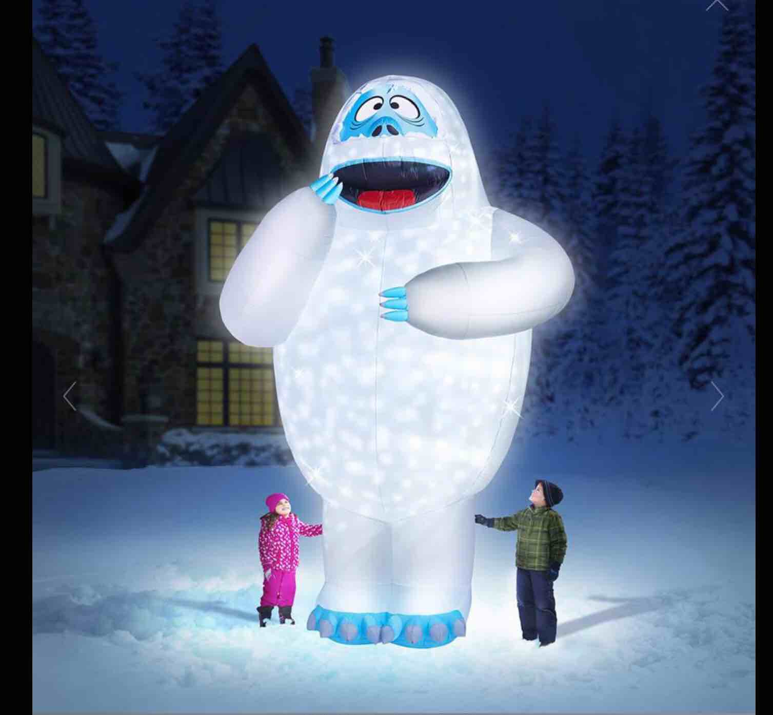 The 15' Inflatable Illuminated Bumble
