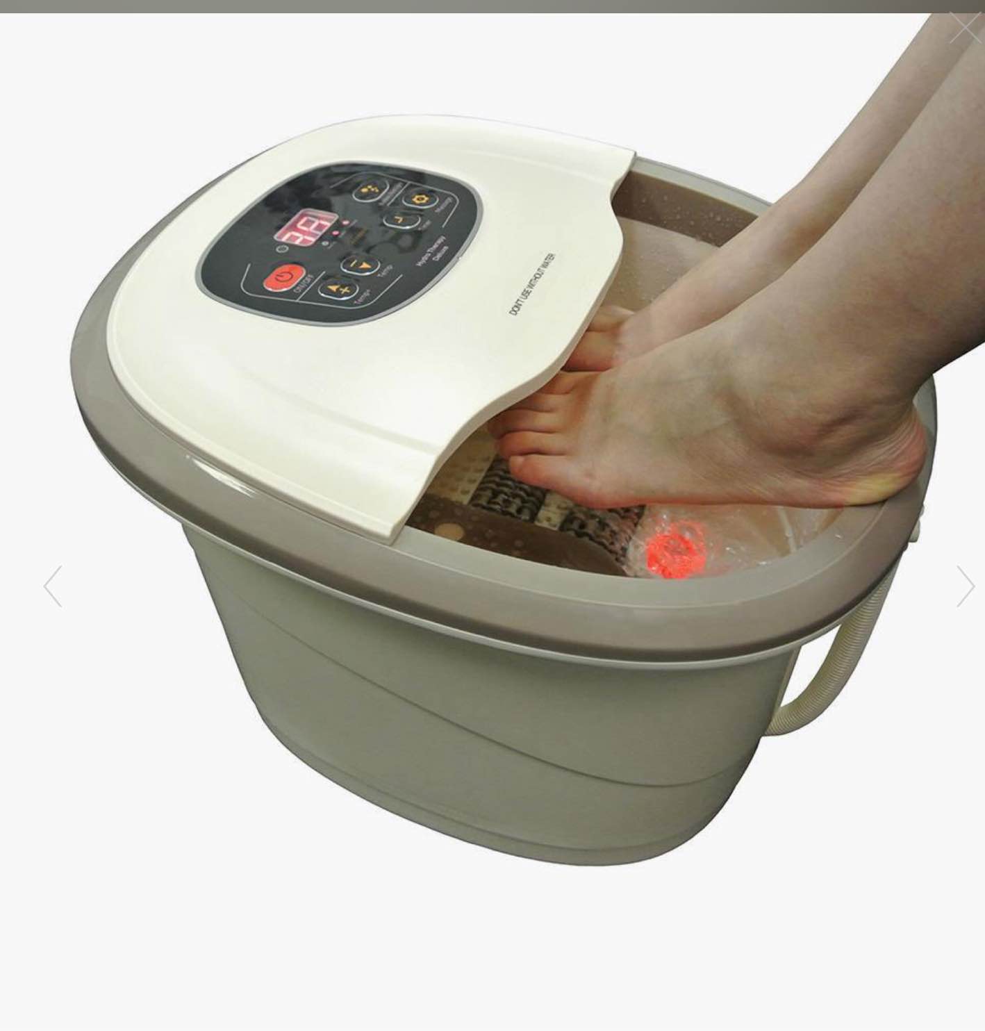The Hydrotherapy Heated Foot Bath