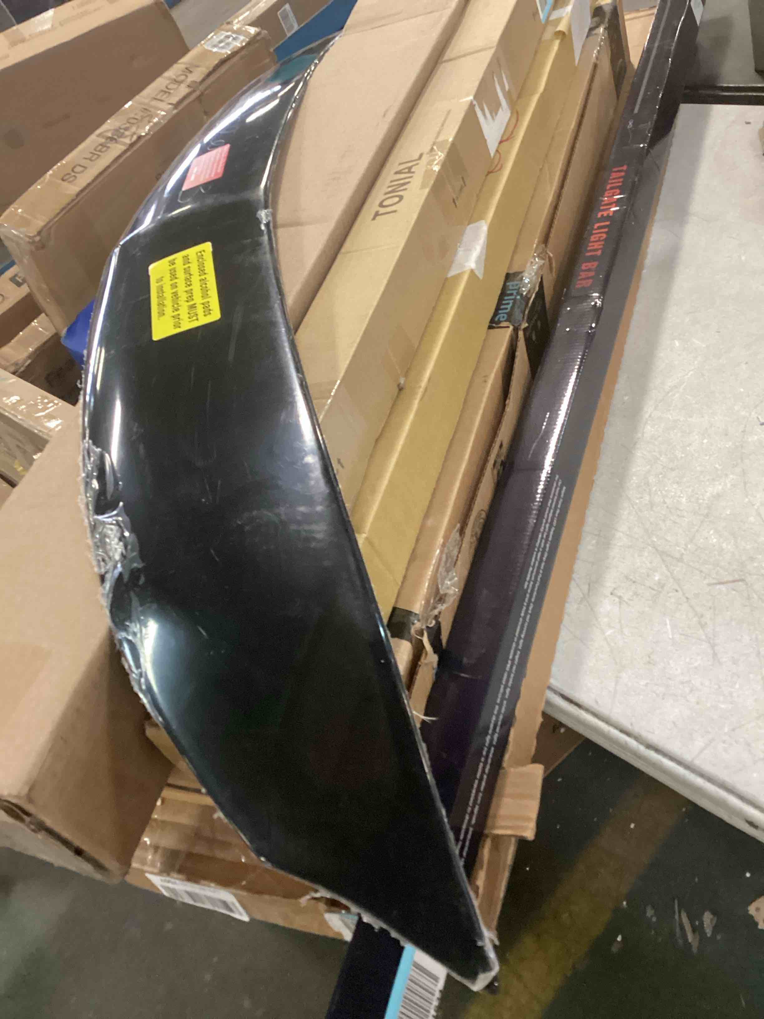 Assortment of Miscellaneous products (May Include cordless shade, curtain rods, retractable baby gate, Led universal linear lamp and more or other use)