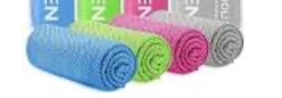 Pack 120 Cooling Towels (40"x 12"), Microfiber Ice Towel, Instant Cool Neck Ra120 pack Soft Breathable Chilly Towel for Yoga, Gym, Workout, Camp, Fitness, Beach, Travel & More Activities