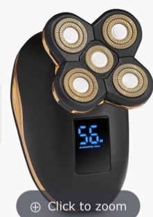 Award Winning Ergonomic Head Shaver