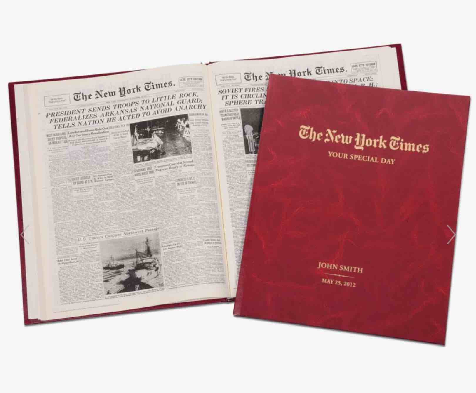 The Complete New York Times Of Your Birth Date