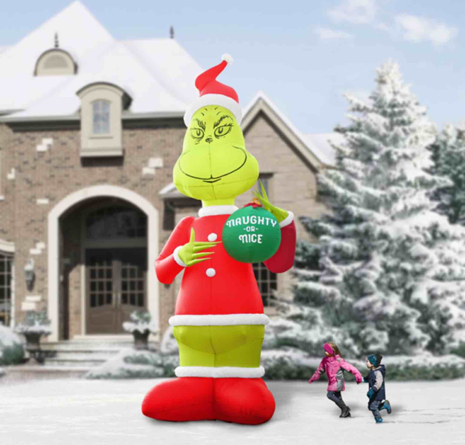 The Two Story Inflatable Grinch