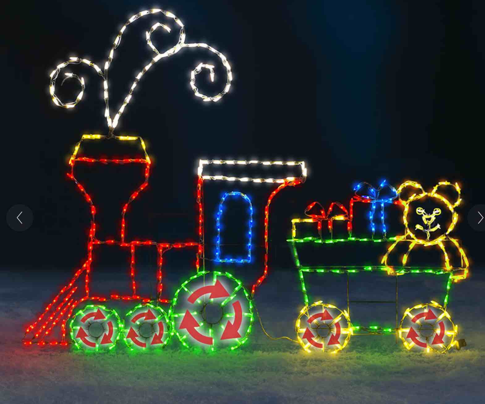 The 5' Animated Holiday Locomotive