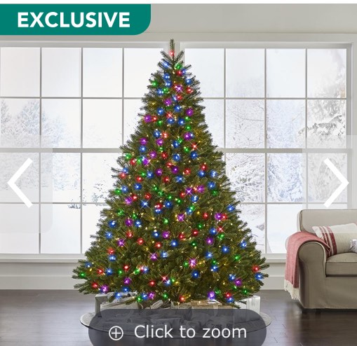 The World's Best Prelit Douglas Fir Size FT 7.5 