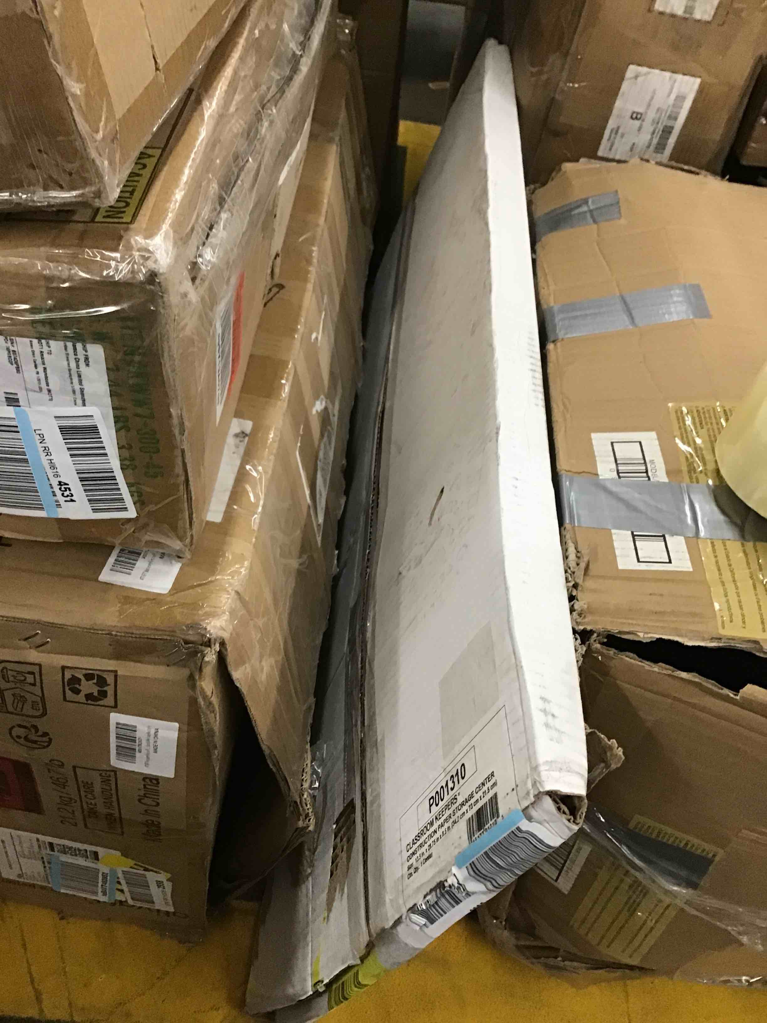 Classroom Keepers 9" x 12" Construction Paper Storage, White, 93/8"H x