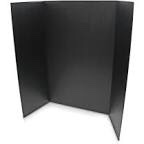 Flipside Products 36â€? x 48â€? Project Boards for Presentations, Science Fair, School Projects, Event Displays and Trifold Picture Board, Proudly Made in USA - Assorted Colors - 4 Pack
