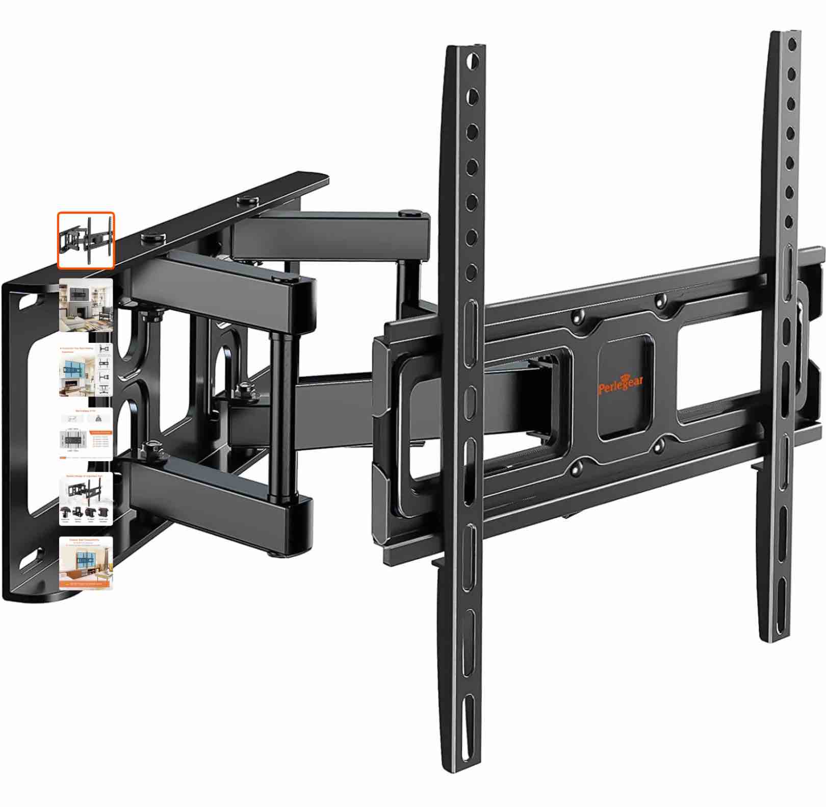 FULL MOTION TV WALL MOUNT FOR 26" TO 65" TVS