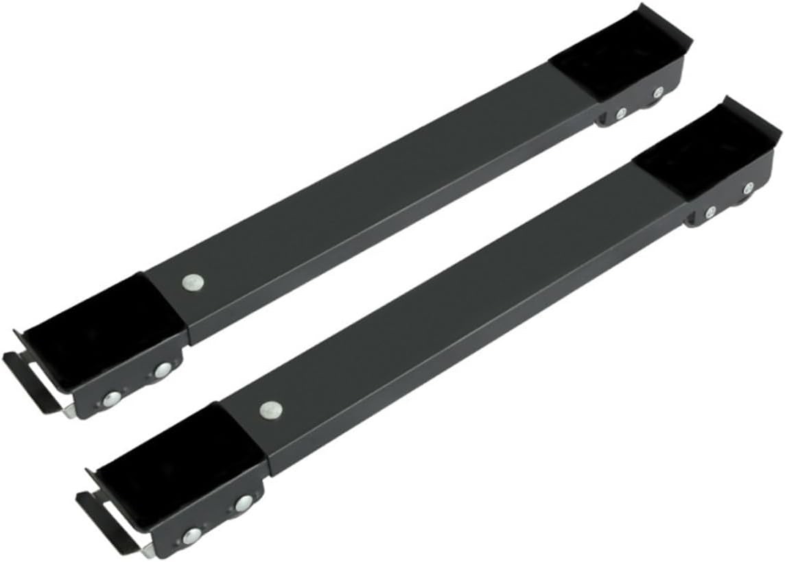 SoftTouch 18 1/4" to 28" Expandable Heavy-Duty Appliance Rollers, 3000-lb Load Capacity, Brown (1 Pack)