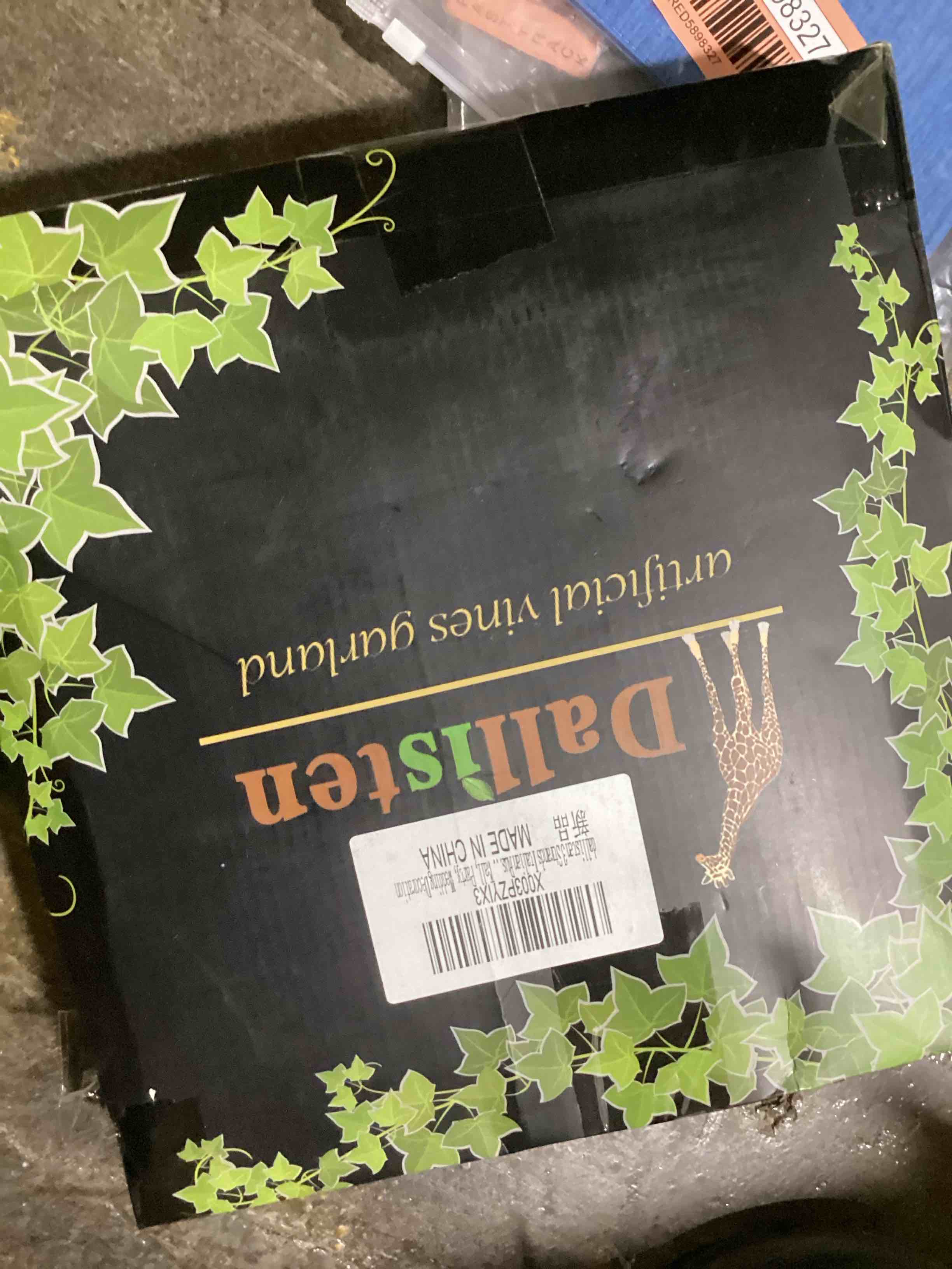 Dallisten 3 Strands Italian Ruscus Artificial Vines, 73" Silk Vine