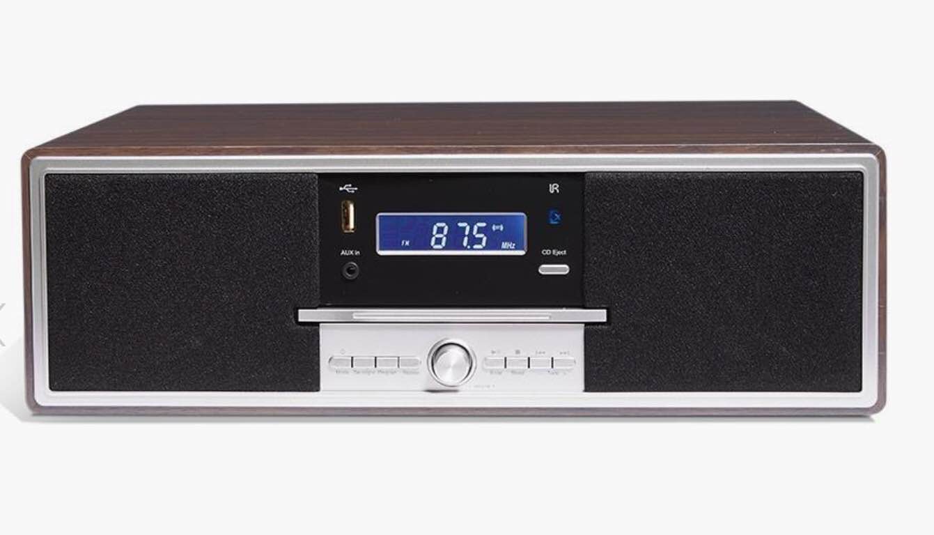 The CD Playing Multiformat Tabletop Radio