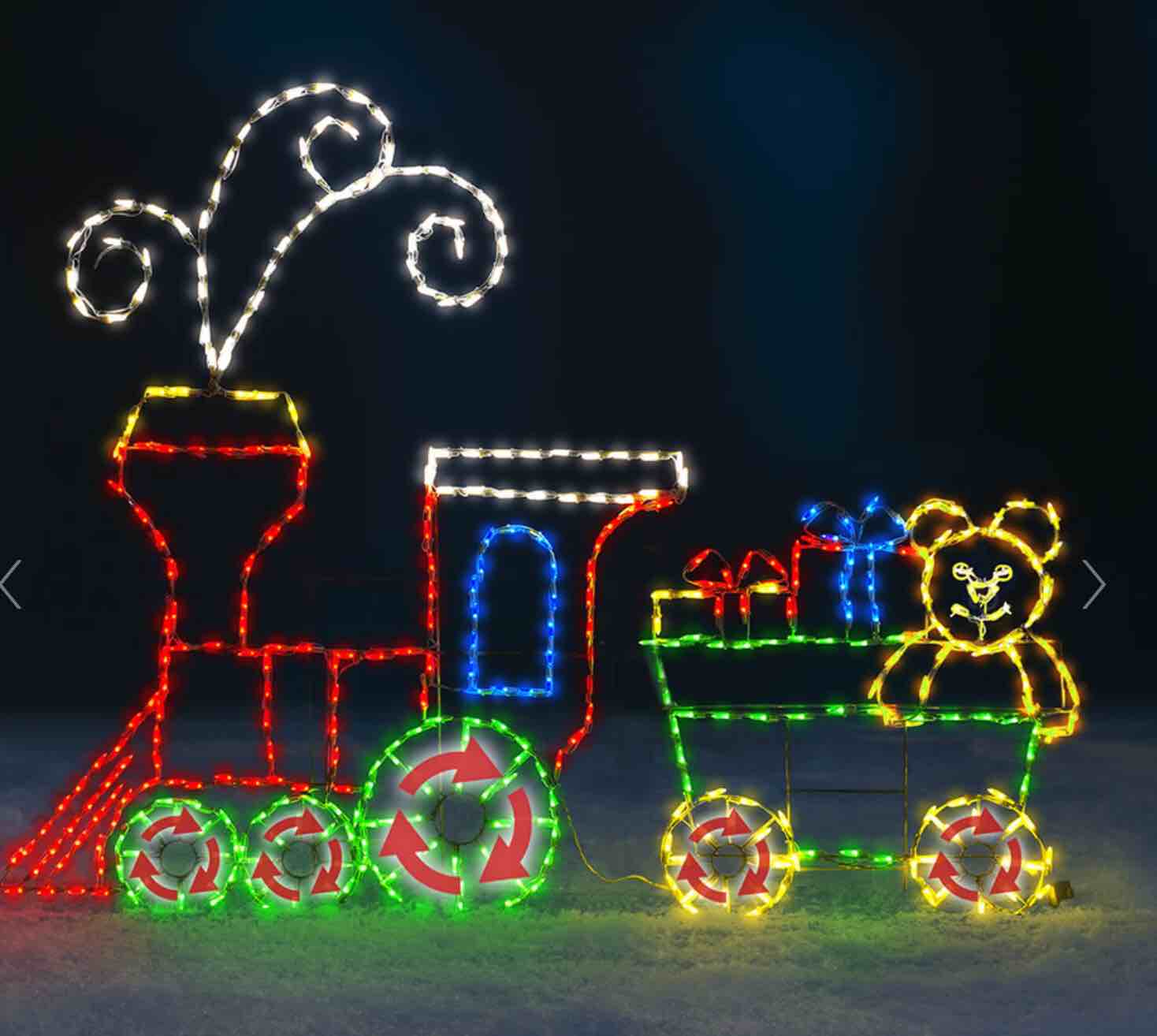 The 5' Animated Holiday Locomotive