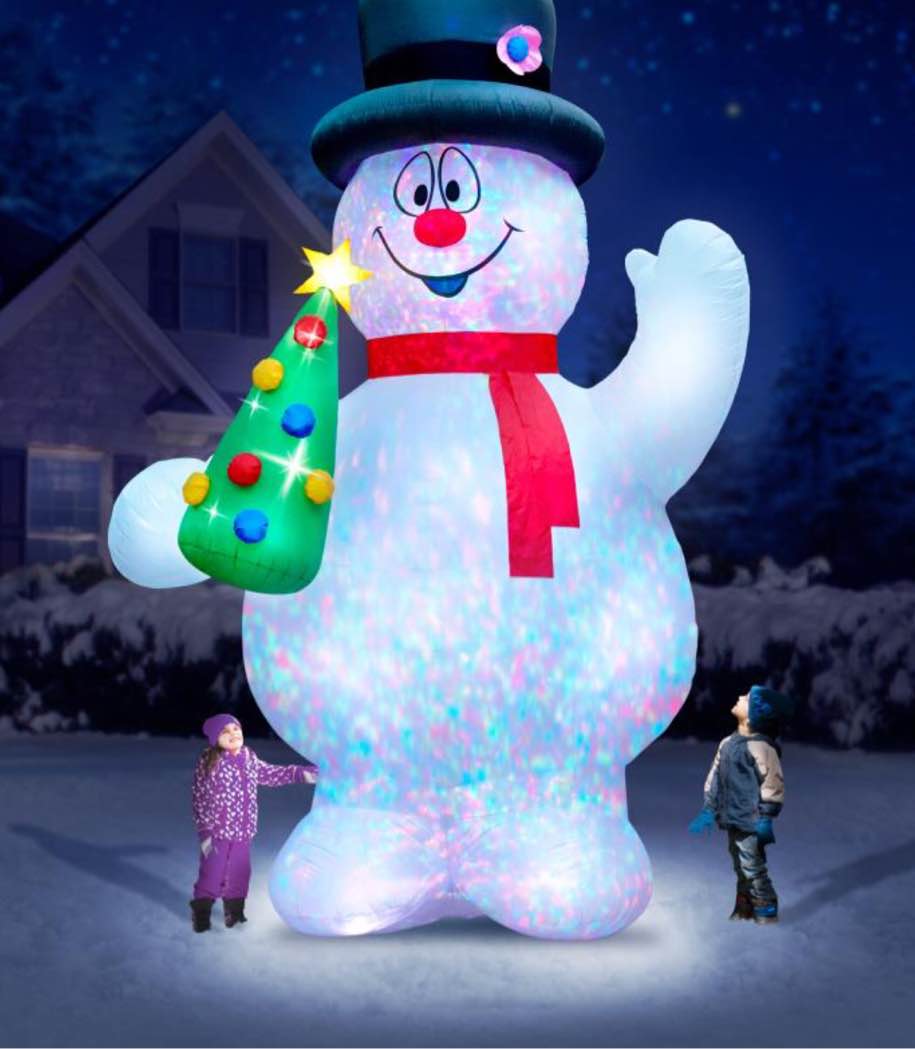 The 16' Frosty The Snowman Lightshow