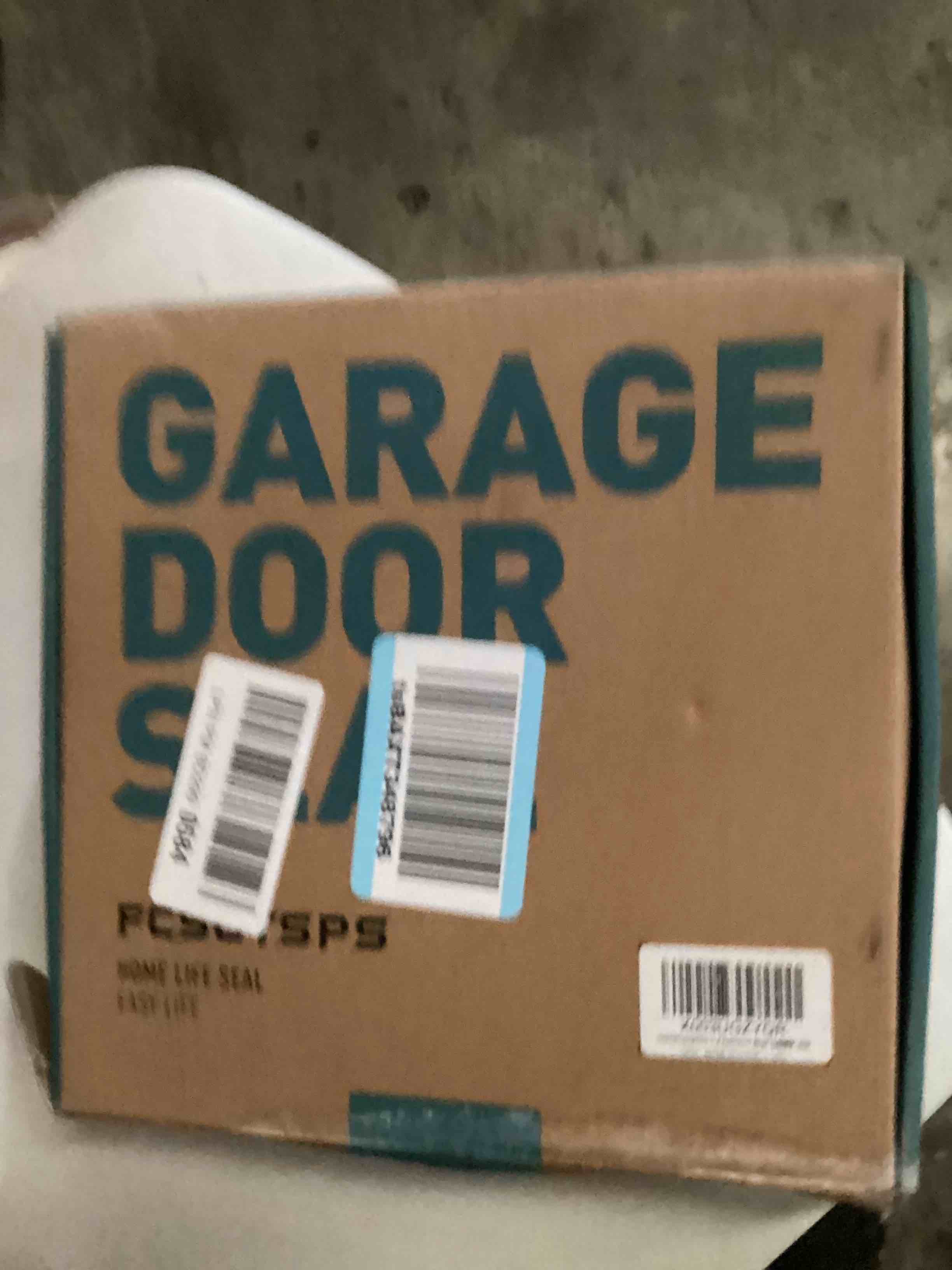 Garage Door Seal Top and Sides, 34.4FT Soft and Hard Composite Rubber