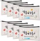 Nurse Survival Kit Cosmetic Bag Birthday Gift For Graduation Gift CanvasBag (Teacher)