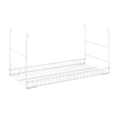 ClosetMaid Hanging 24-in x 13.75-in x 12-in White Wire Shelf Unit