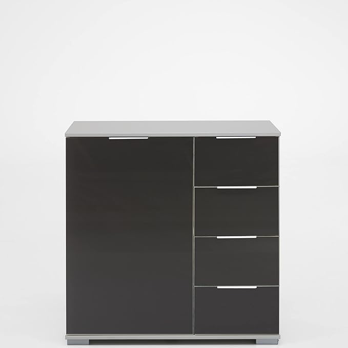 Easy Plus Chest of Drawers, 81 white