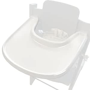 Baby High Chair Tray Compatible with Stokke Tripp Trapp Chair, with Smooth Surface Provides Suction Plates with More Suction Power