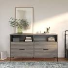 Newtowne 4 Drawer 59.6" W Double Dresser