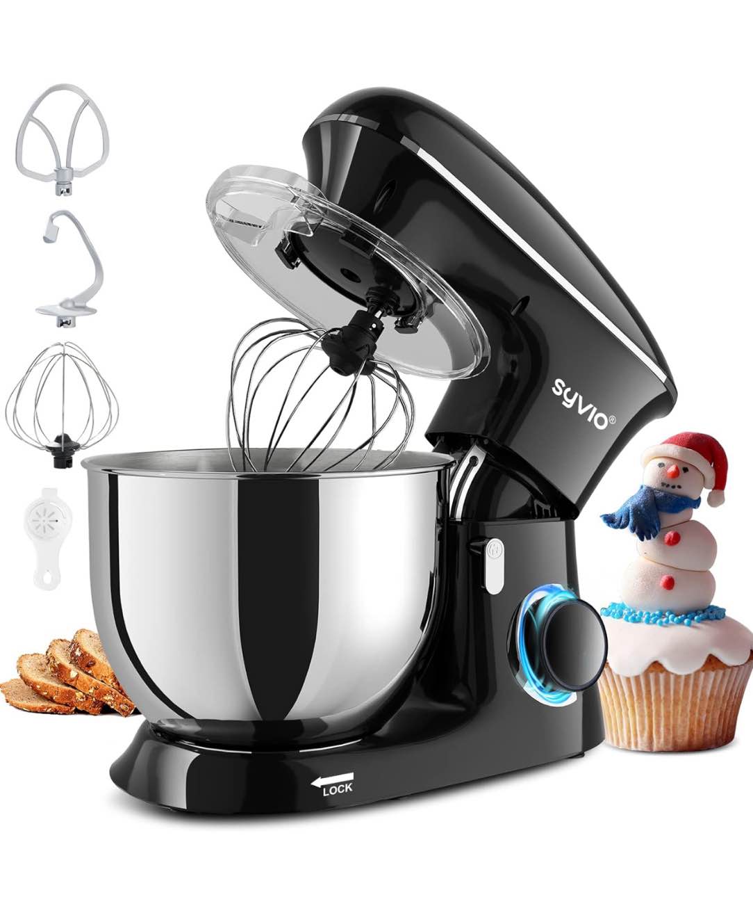 Syvio Stand Mixer 7.5QT