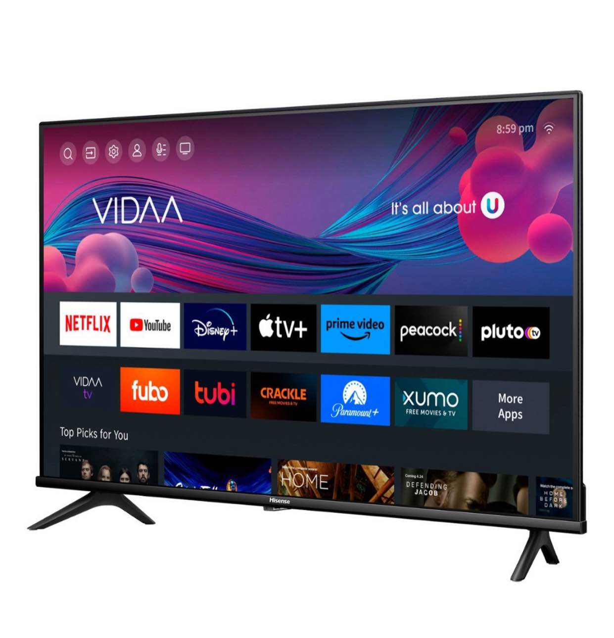 Hisense - 32" Class A4 Series LED HD Smart Vidaa TV