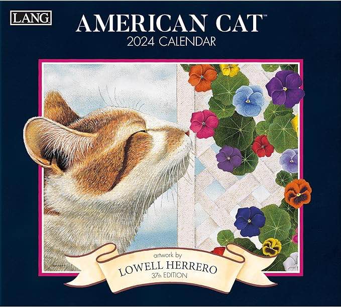 American Cat(tm) 2024 Wall Calendar
