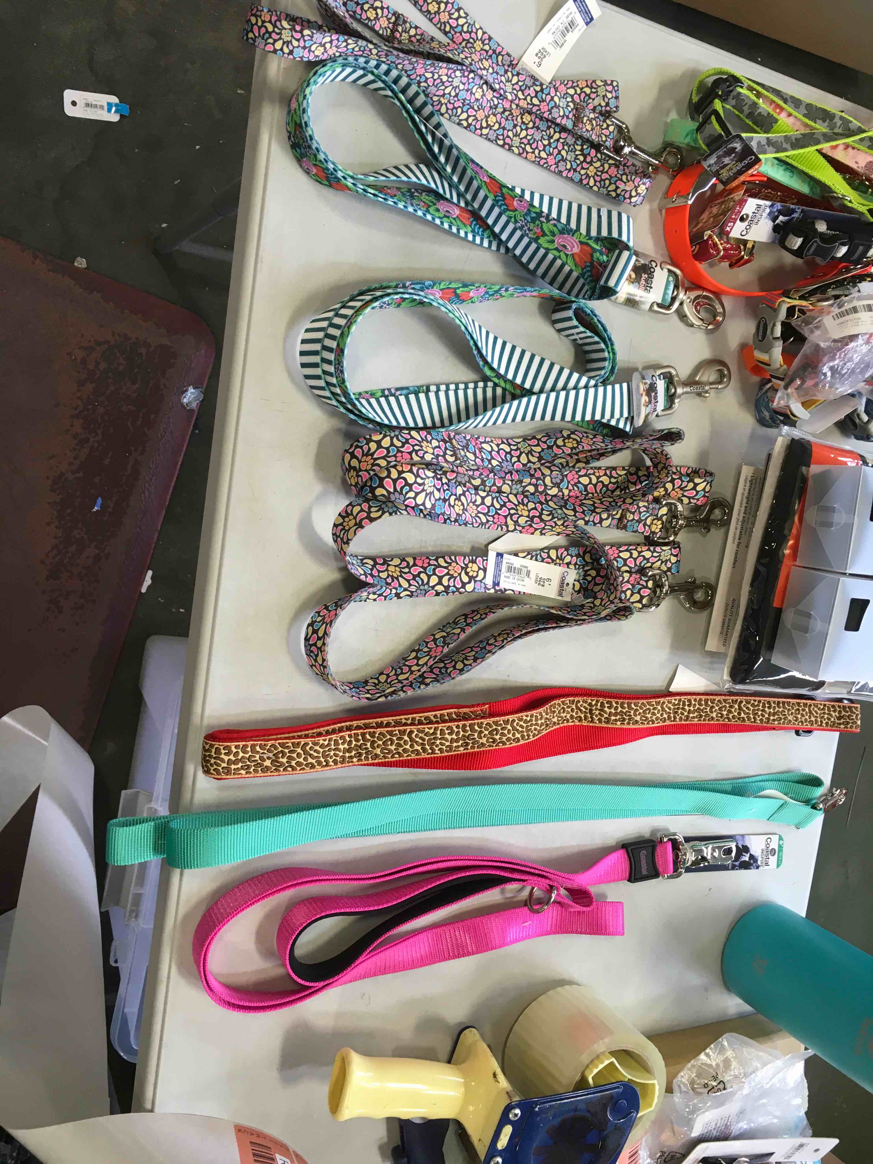 Assorted Pet Leashes