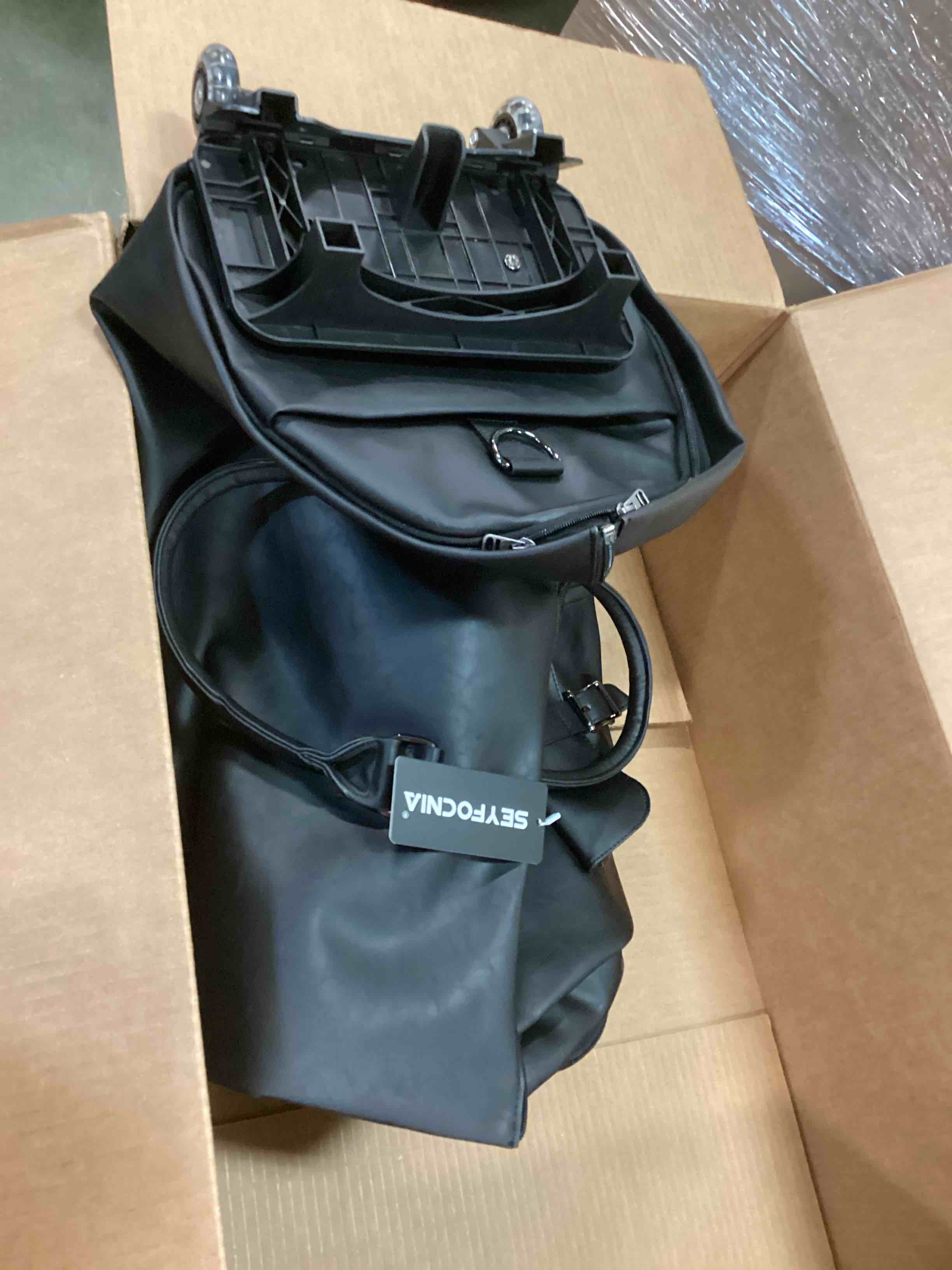 seyfocnia rolling garment bag for travel 