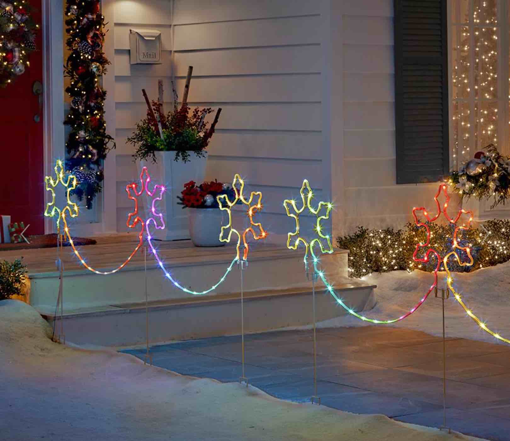 The Choreographed Lightshow Snowflakes