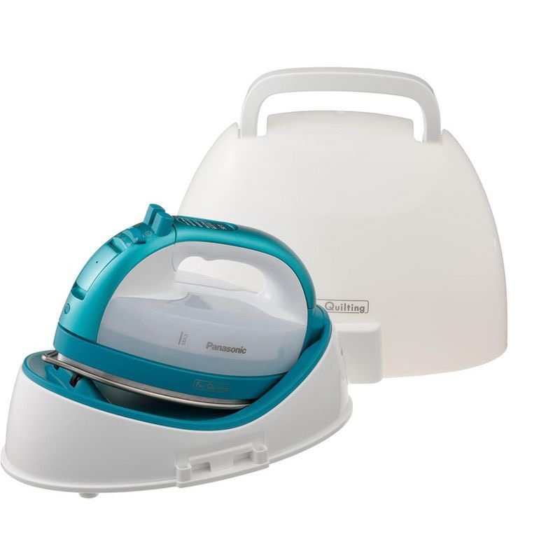 Panasonic NI-QL1100L Cordless Iron, Stainless Steel Soleplate, 360-Degree Freestyle Dry/Steam Iron with Precision Tips, Portable Case
