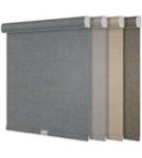 8 Ft ( W) Roller Shade Spliced Of Two 4 Ft Sections