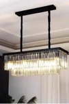 Yomay Crystal Chandeliers Rects Model No YM - TY8L RECT- BK2 
