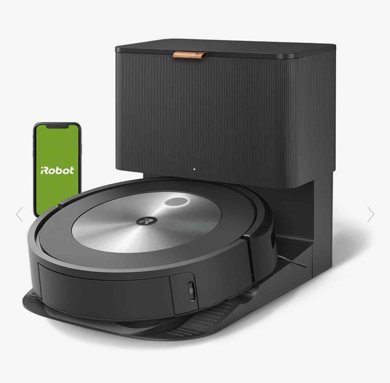 The Advanced j7+ Roomba With Automatic Dirt Disposal
