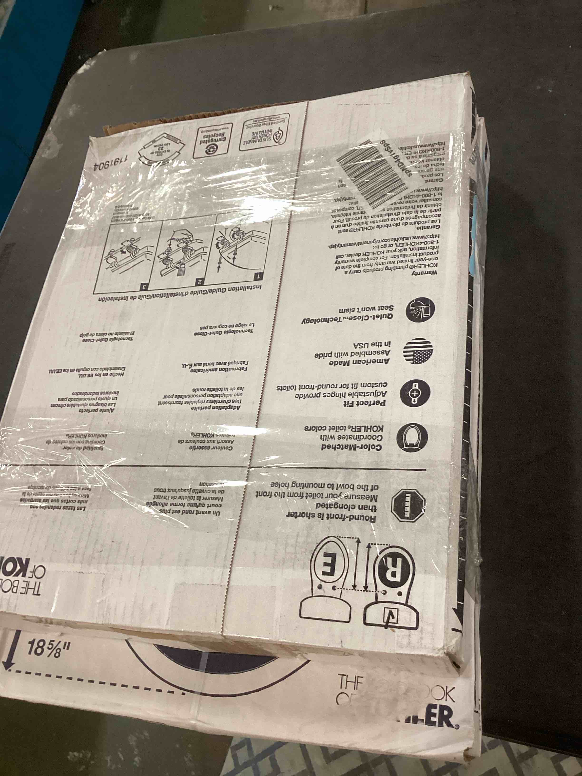 Assortment of Round Bowl Seats, fits all round toilets, different styles and different sizes, from different brands,