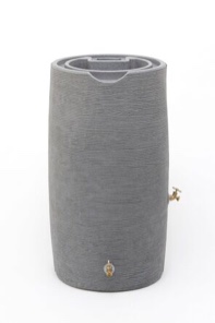 Good Ideas 65 Gallons Plastic Drainable Planter Rain Barrel