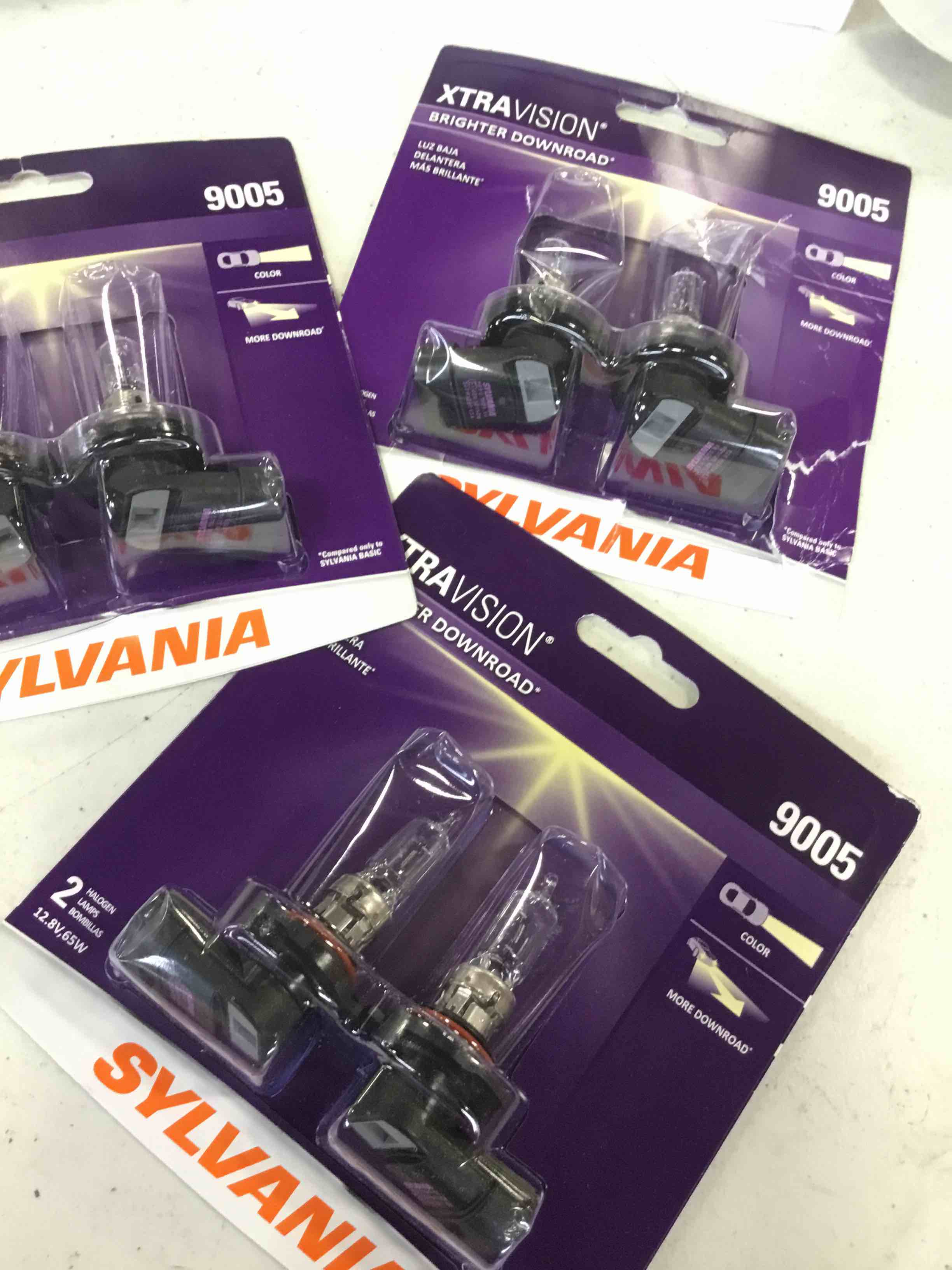 assorted bulbs car varying styles