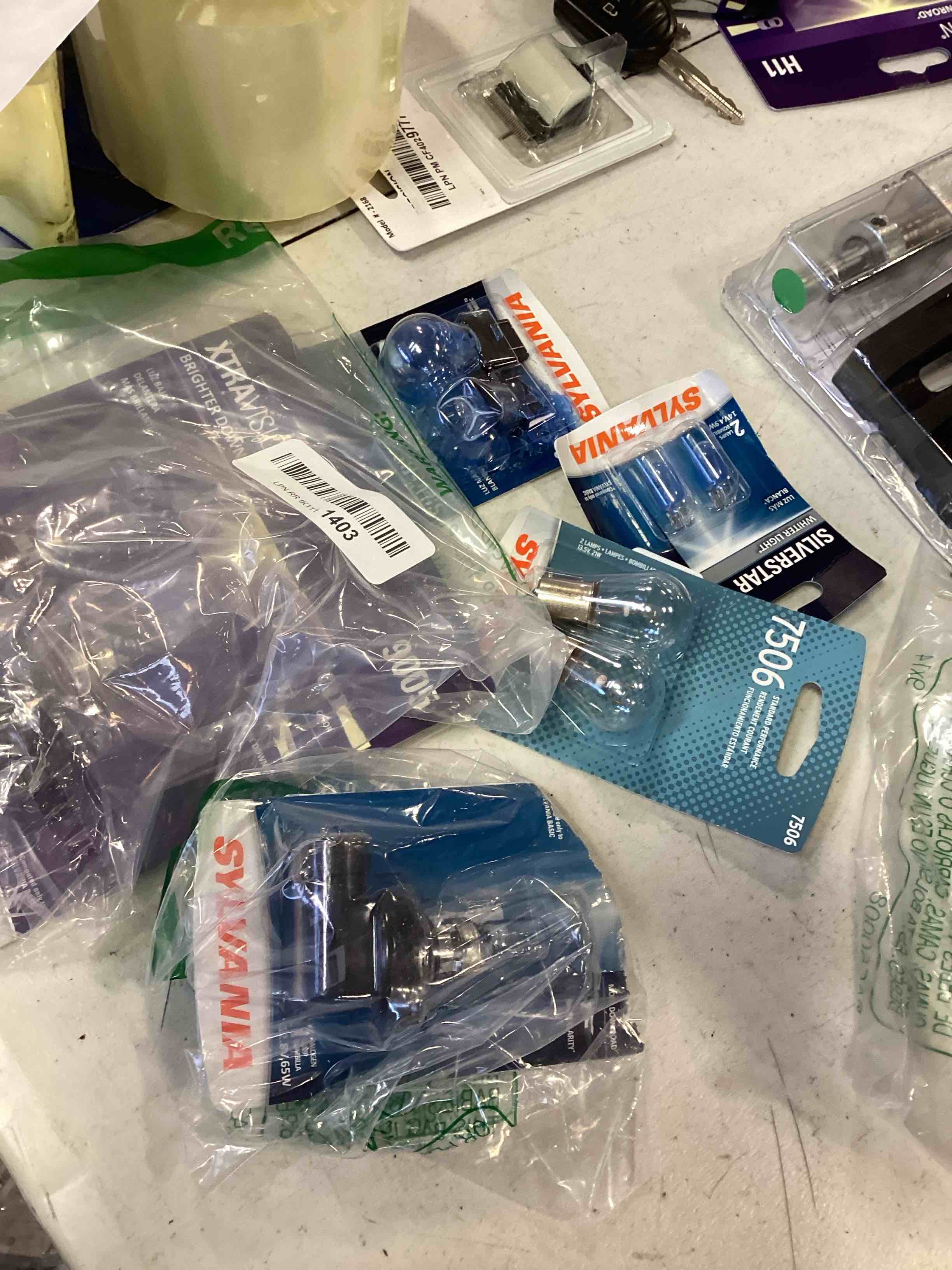 assorted bulbs car varying styles 