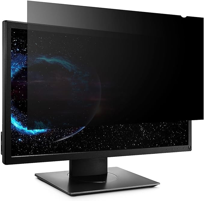 STAPLES 949496 Monitor Widescreen Privacy Filter Diagonal LCD Screen Size 24.0-Inch