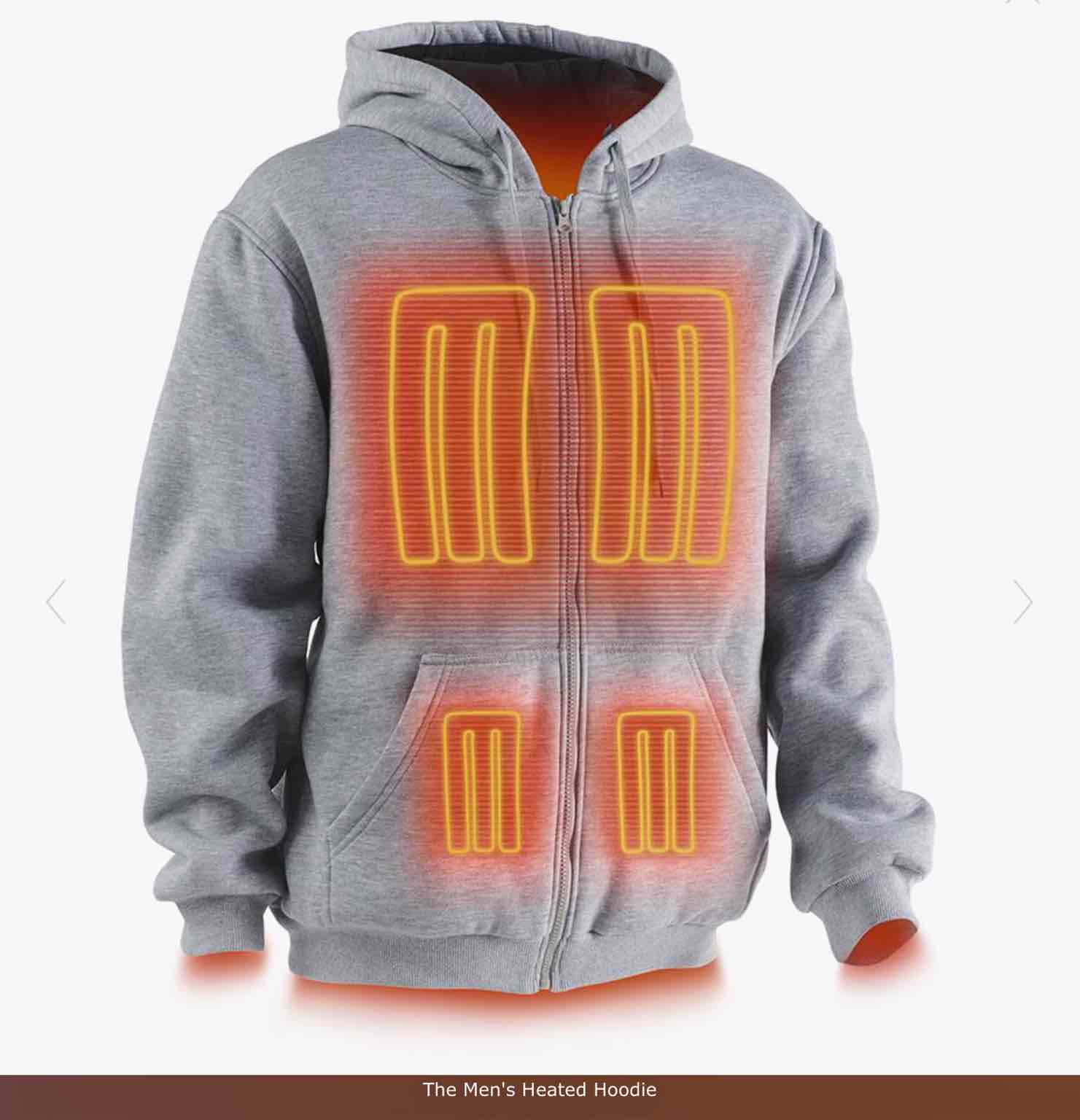 The Men's Heated Hoodie