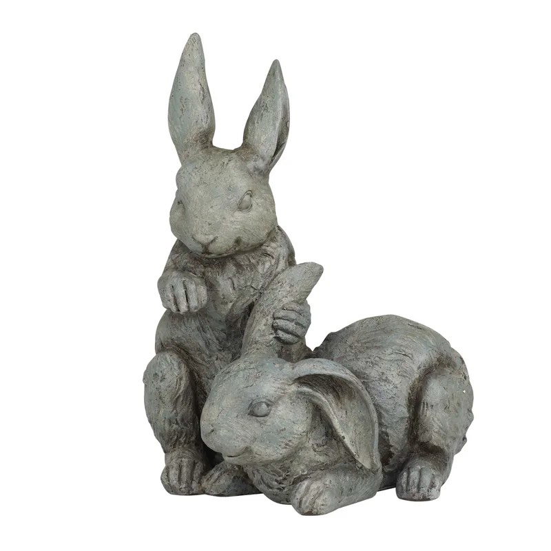 Sonderborg Rabbit Animals Plastic Garden Statue