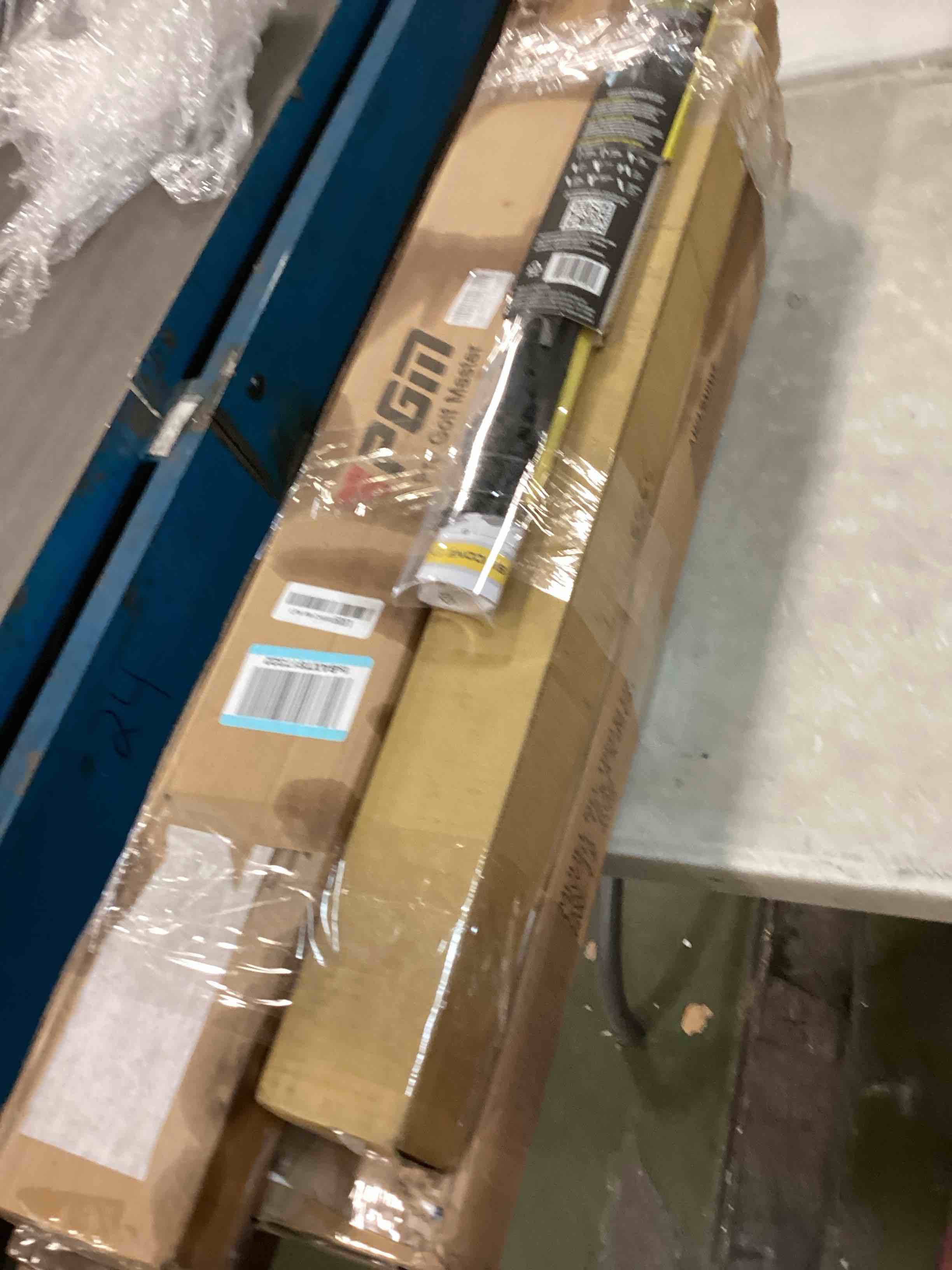 Assortment of Miscellaneous products (May Include cordless shade, curtain rods, retractable baby gate, Led universal linear lamp and more or other use)