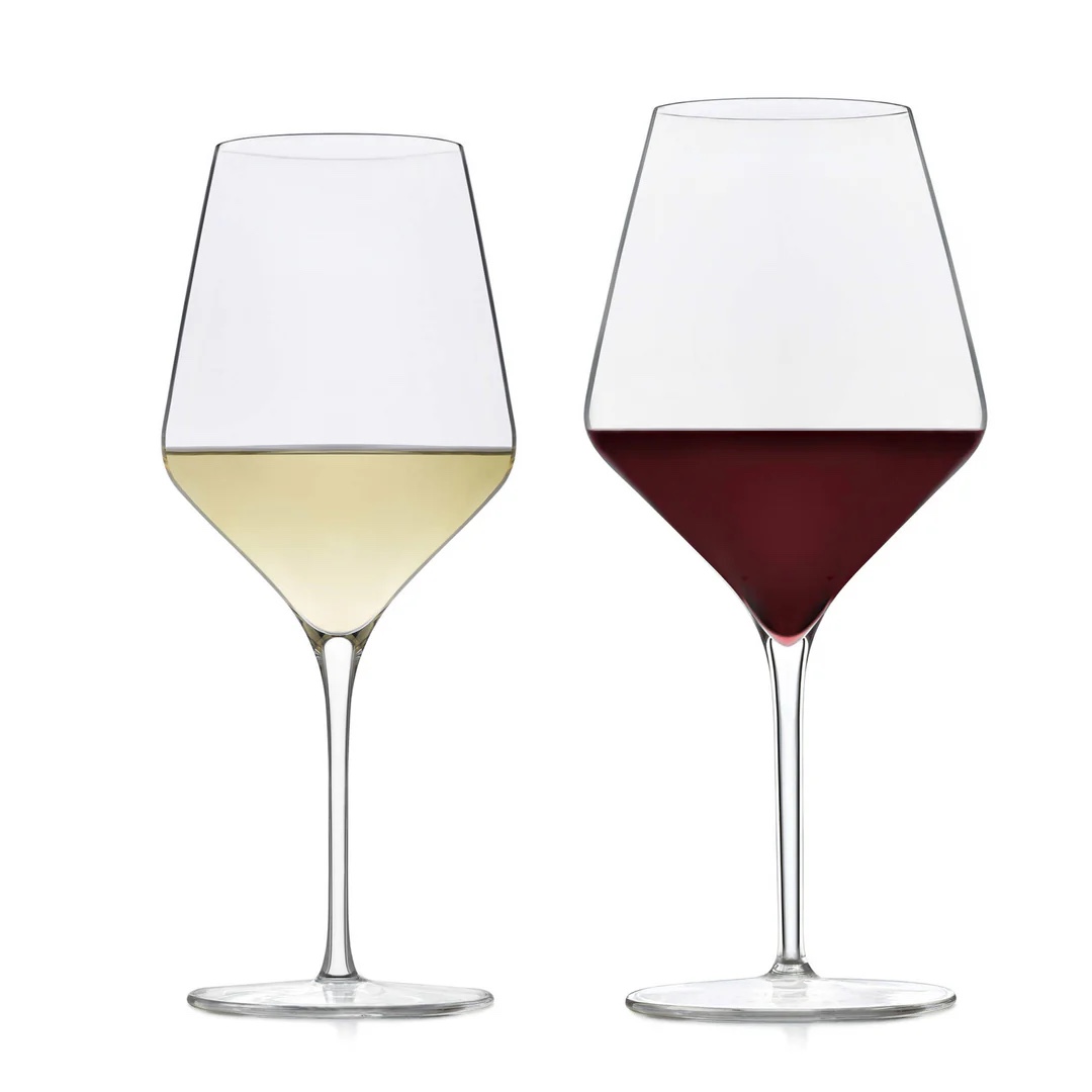 Signature-Greenwich Libbey 12-Piece Wine Glass Party Set for Red and White Wines