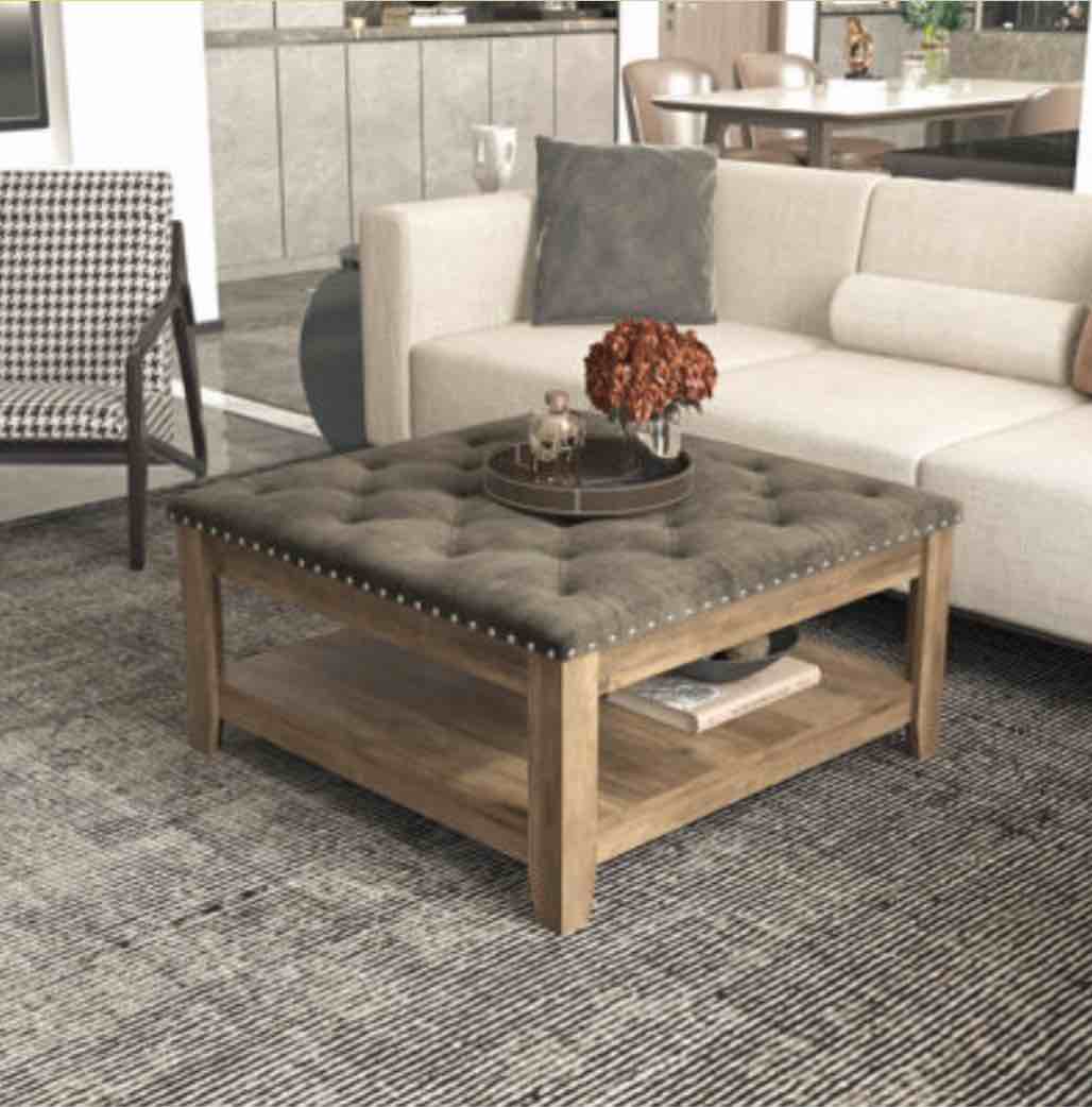 Brigina 4 Legs Coffee Table with Storage 